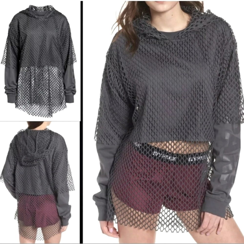 🆕️ IVY PARK  BEYONCE MESH LAYERED HOODIE